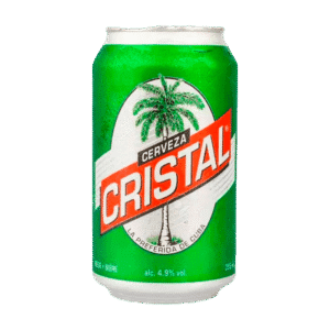 Cerveza cristal lata