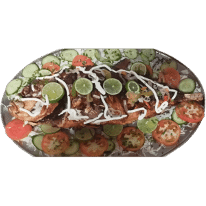 Pescado entero frito