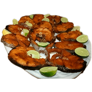 Rueda de pescado frito
